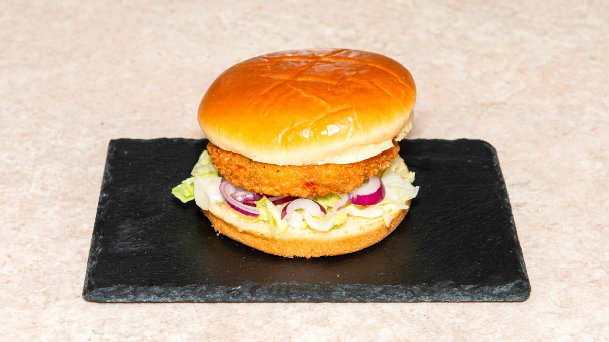 Breaded Veggie Burger