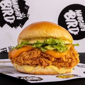 Honey Mustard Chicken Burger
