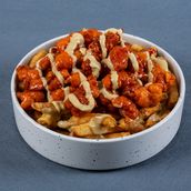 Buffalo Chicken Loaded Fries