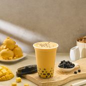 Mango Boba Milkshake