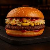 Lebanese Beef Burger
