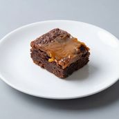 salted caramel brownie