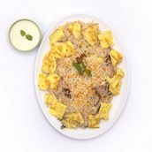 Eggs Biryani plus Raita