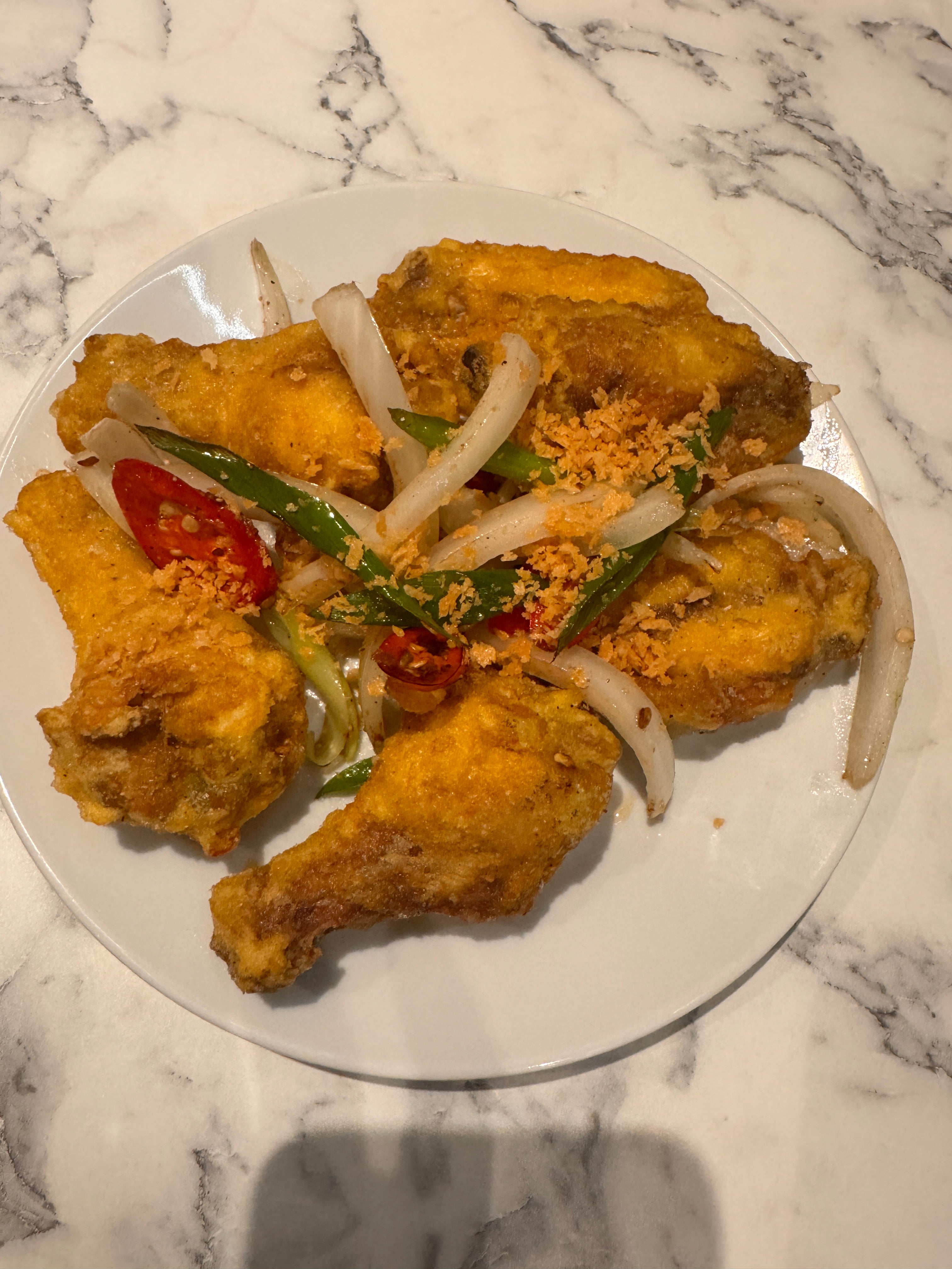 Salted fried chicken