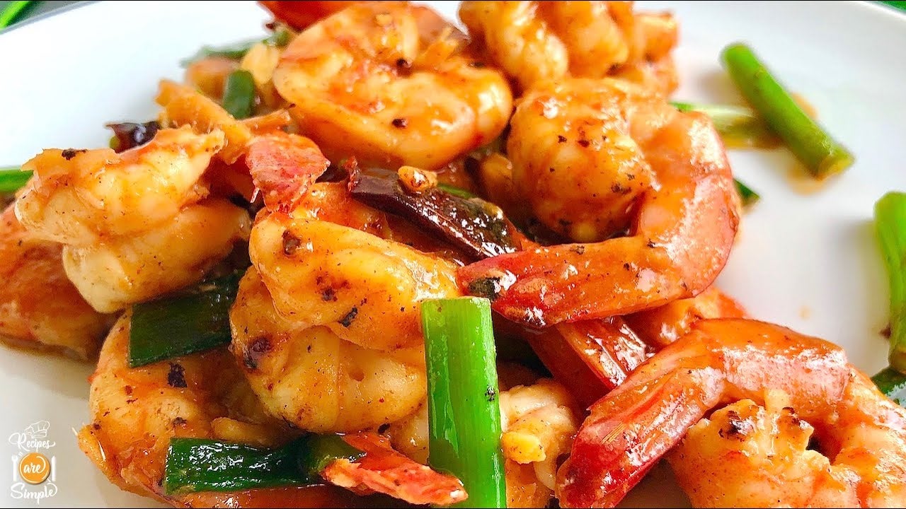 Sweet Chilli Prawns