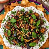 Eggplant Fatteh (Shamiya)