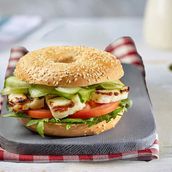 Halloumi Bagel