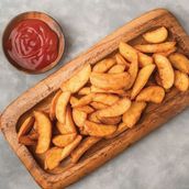 Potato Wedges Plate
