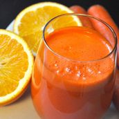 Orange and carrot juice