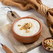Rice Pudding With Nuts