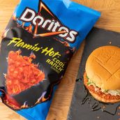 Doritos Cheese Chicken Burger