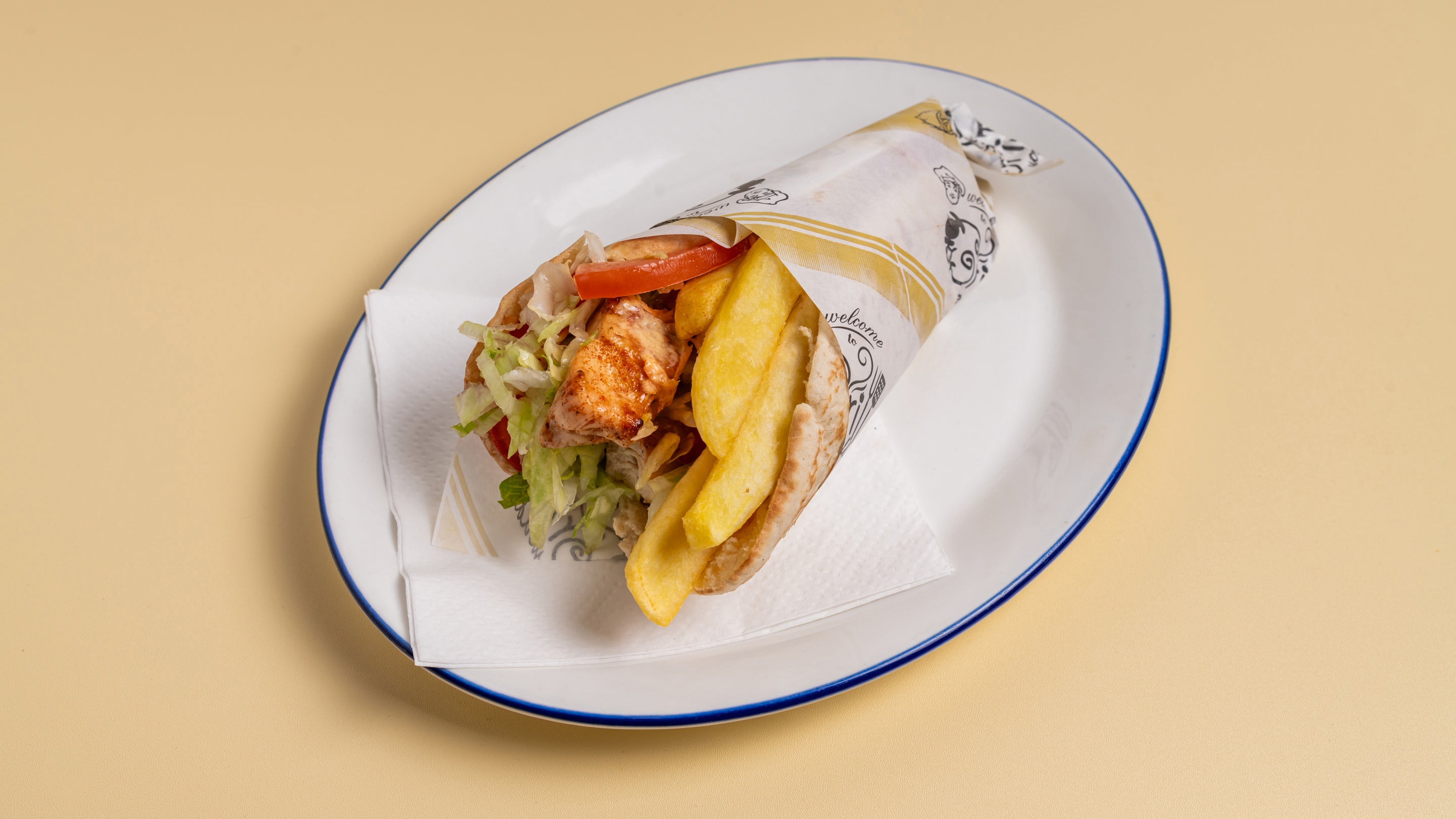 Cyprian Chicken Gyros