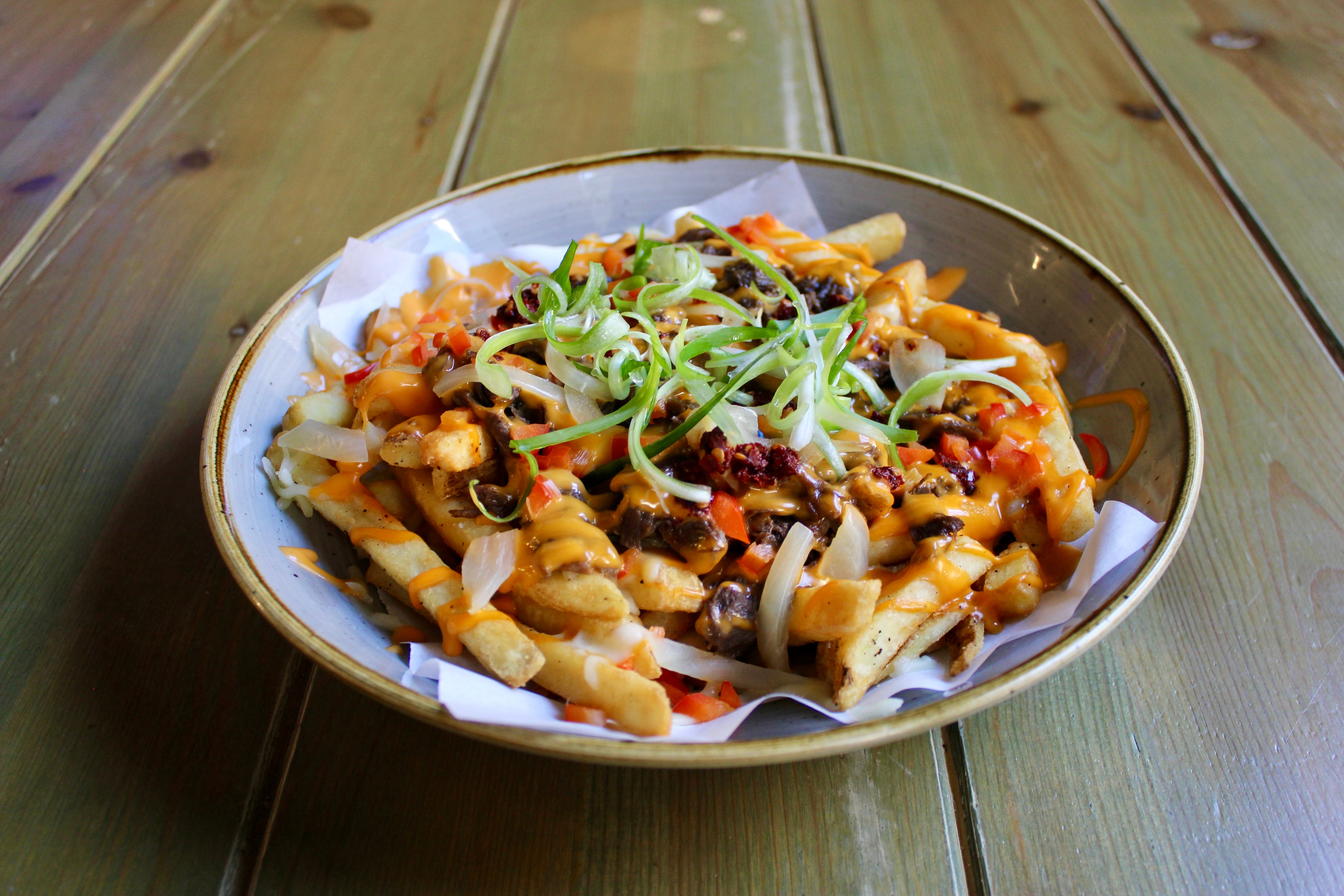 Philly BBQ Beef Dirty Fries