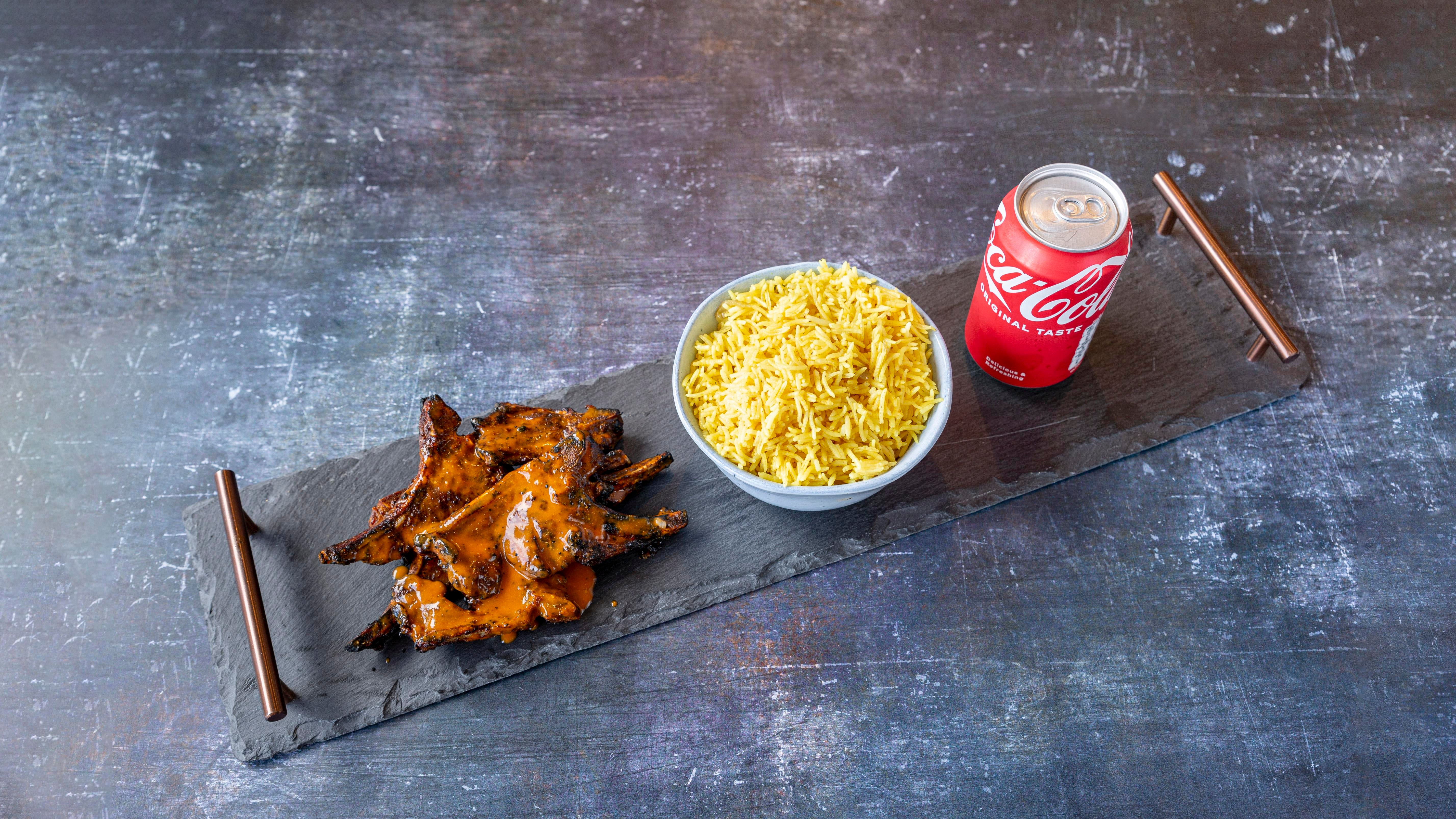 5 lamb chops Meal