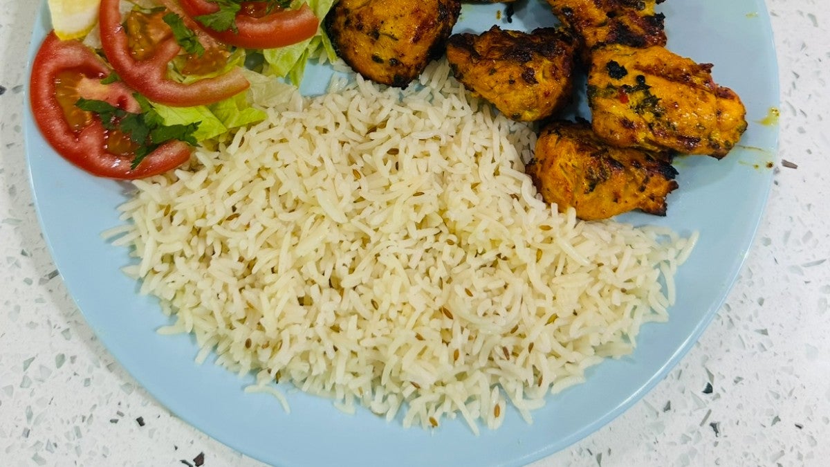 Chicken Tikka with Rice