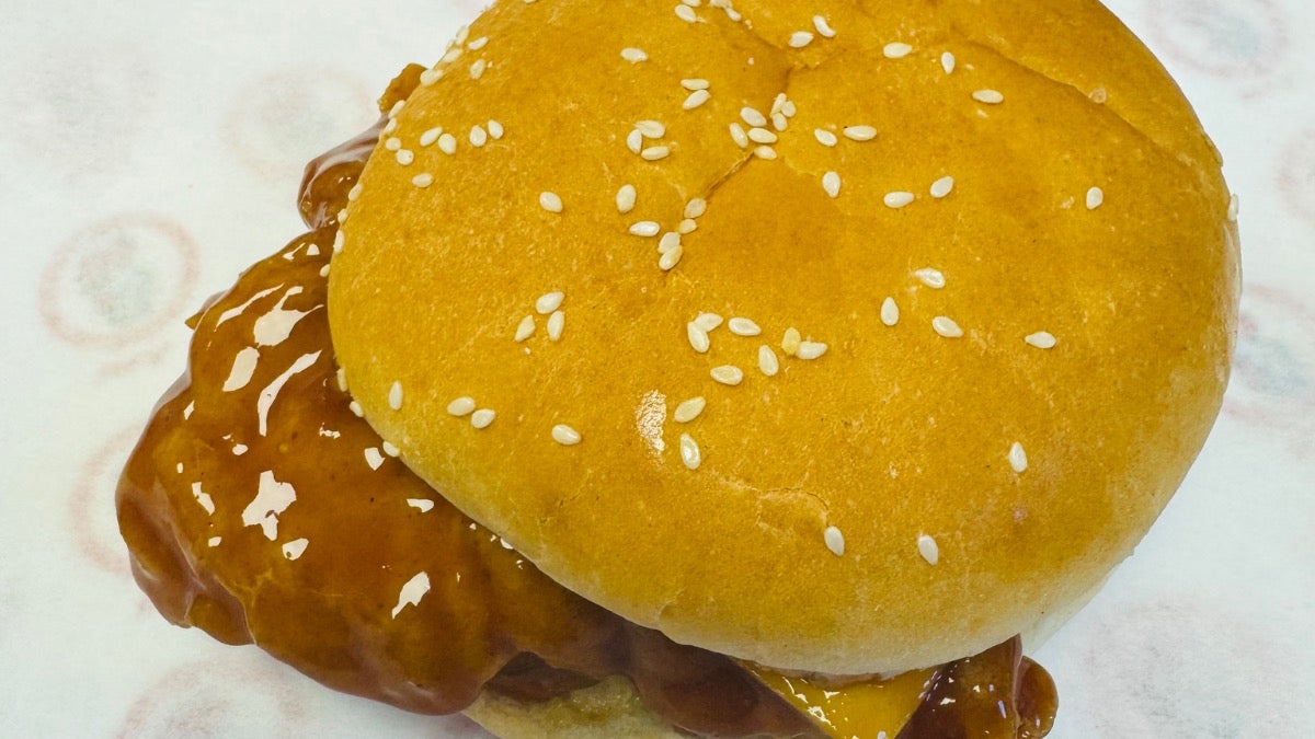 BBQ Chicken Fillet Burger