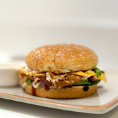 Signature Chicken Smoky Burger