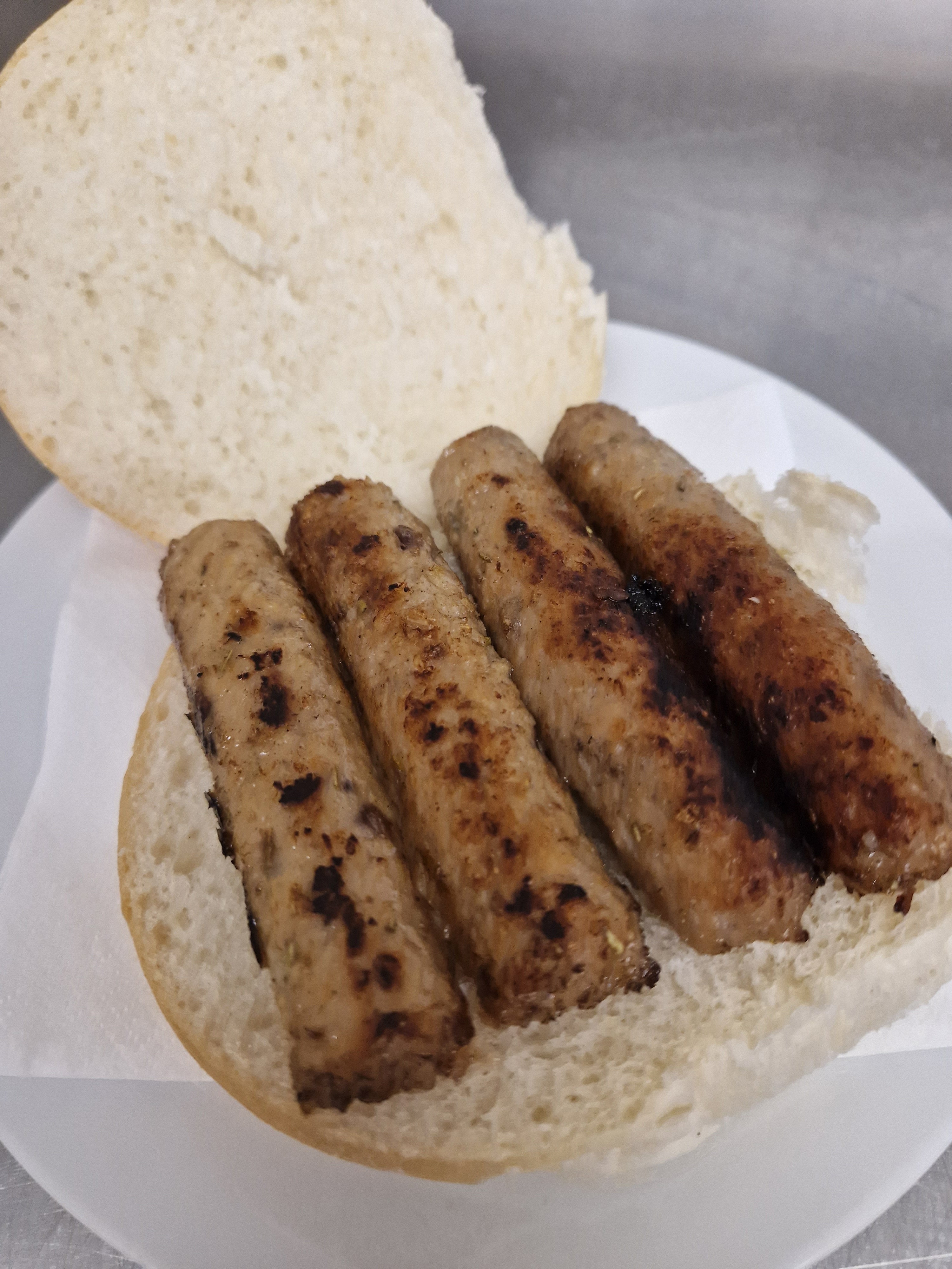 Veggie Sausage Sandwich
