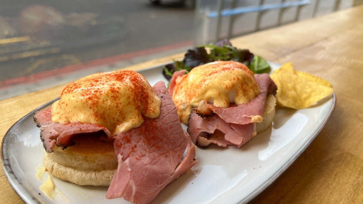 Pastrami Benedict