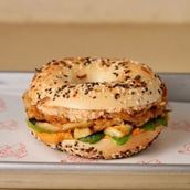 Eggplantarian Bagel