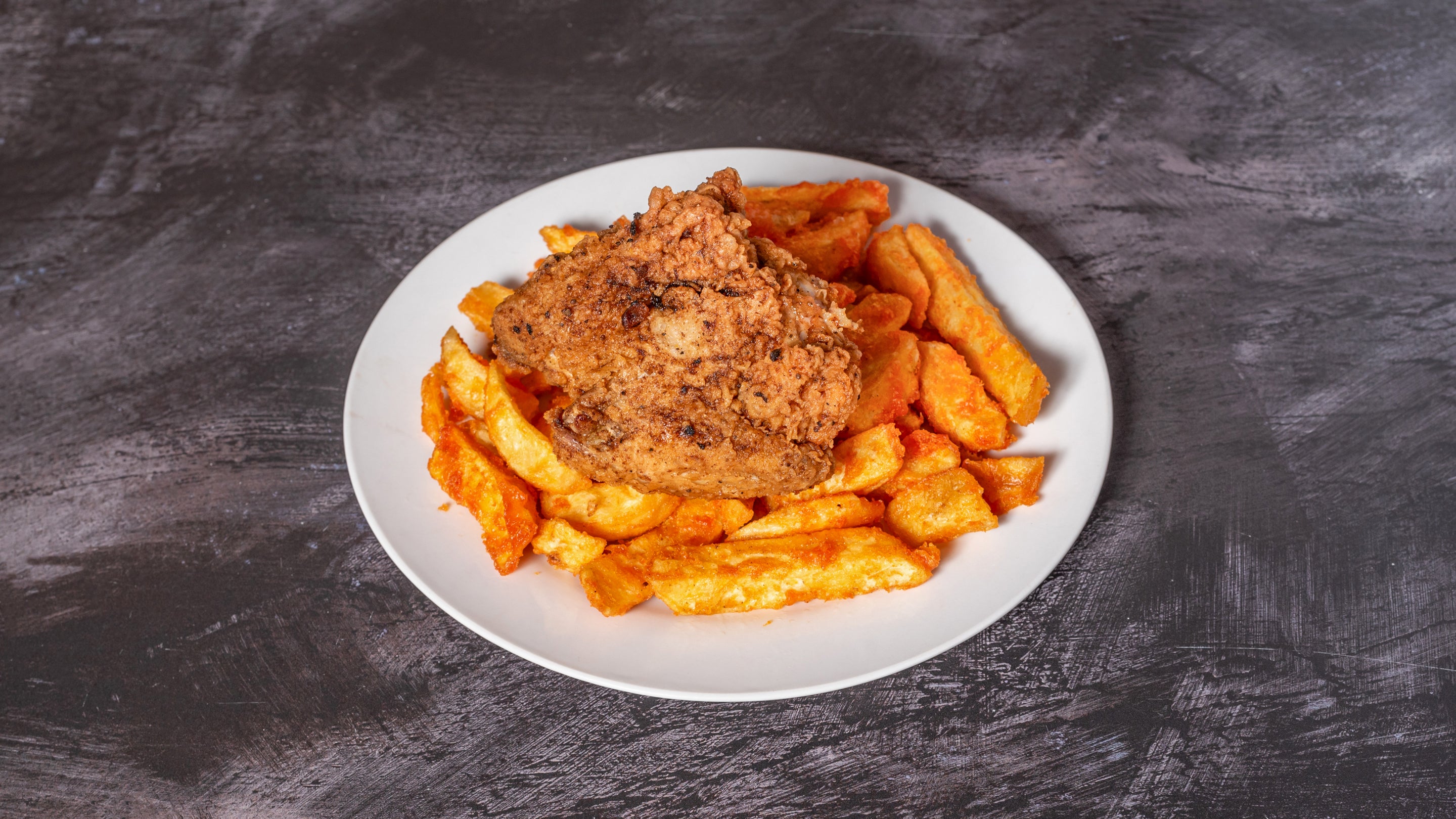 1 Piece Chicken and Chips
