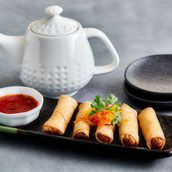 Chicken spring roll