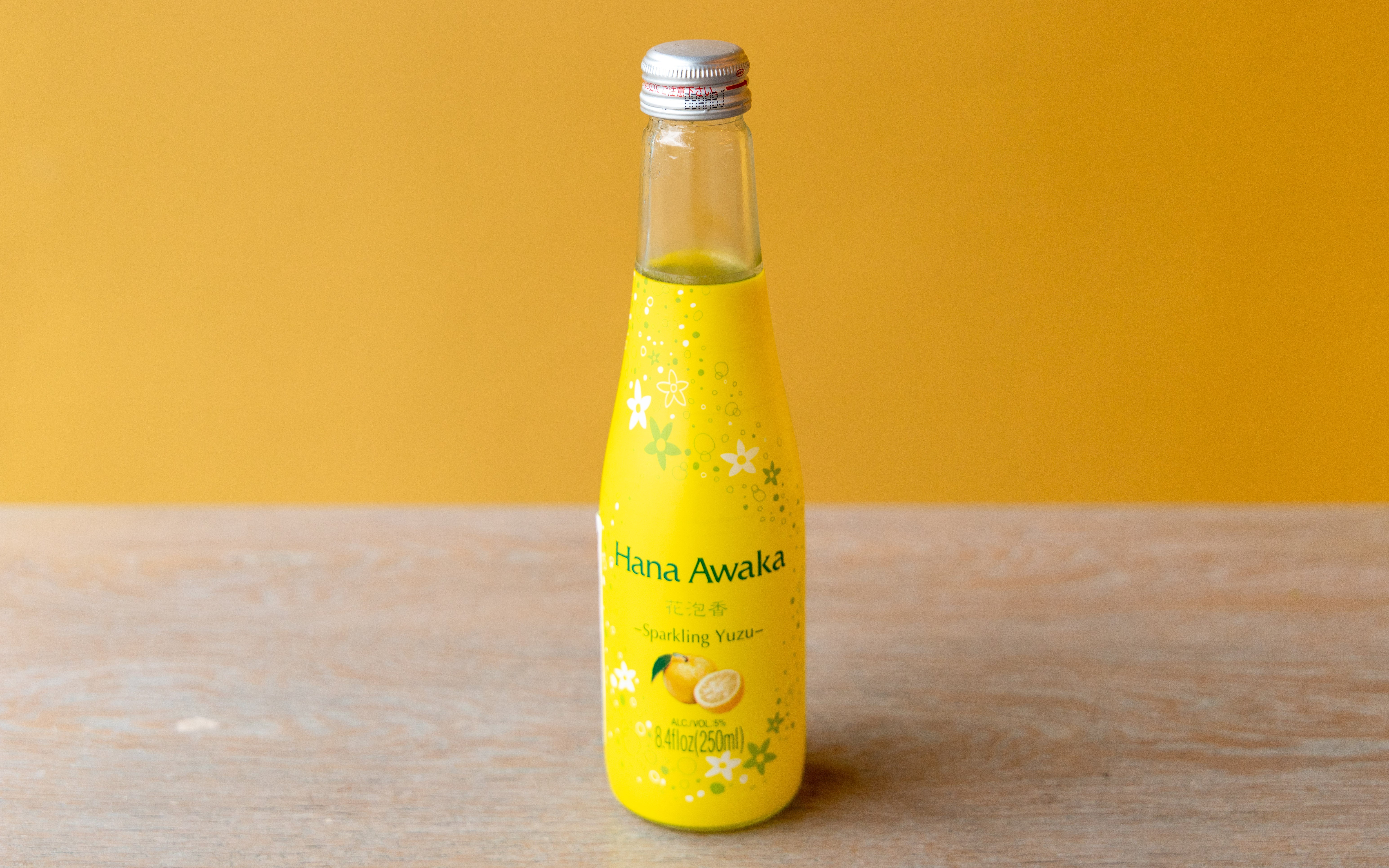 Yuzu Sparkling Sake 250ml bottle