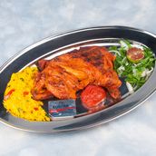 Half Chicken Charcoal Grill