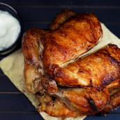 1/2  Roasted Chicken