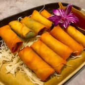 107 Spinach Spring Roll