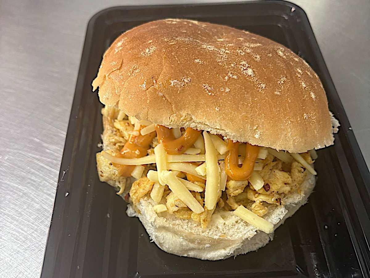 Salt & Pepper Scrambled Egg Roll