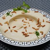 Hummus With Pine Nuts