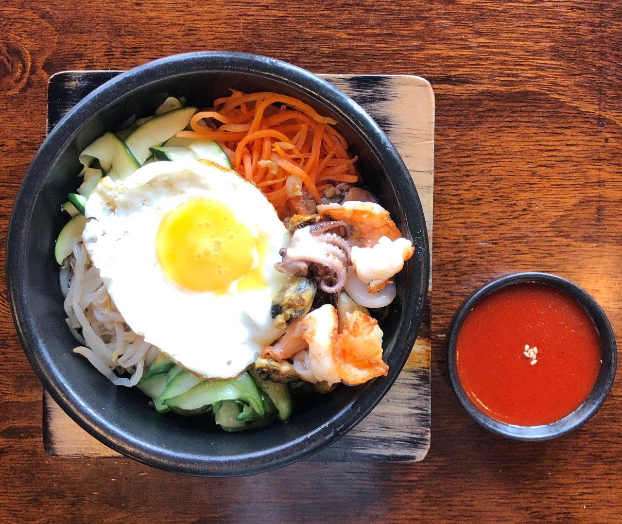 Seafood Bibimbap