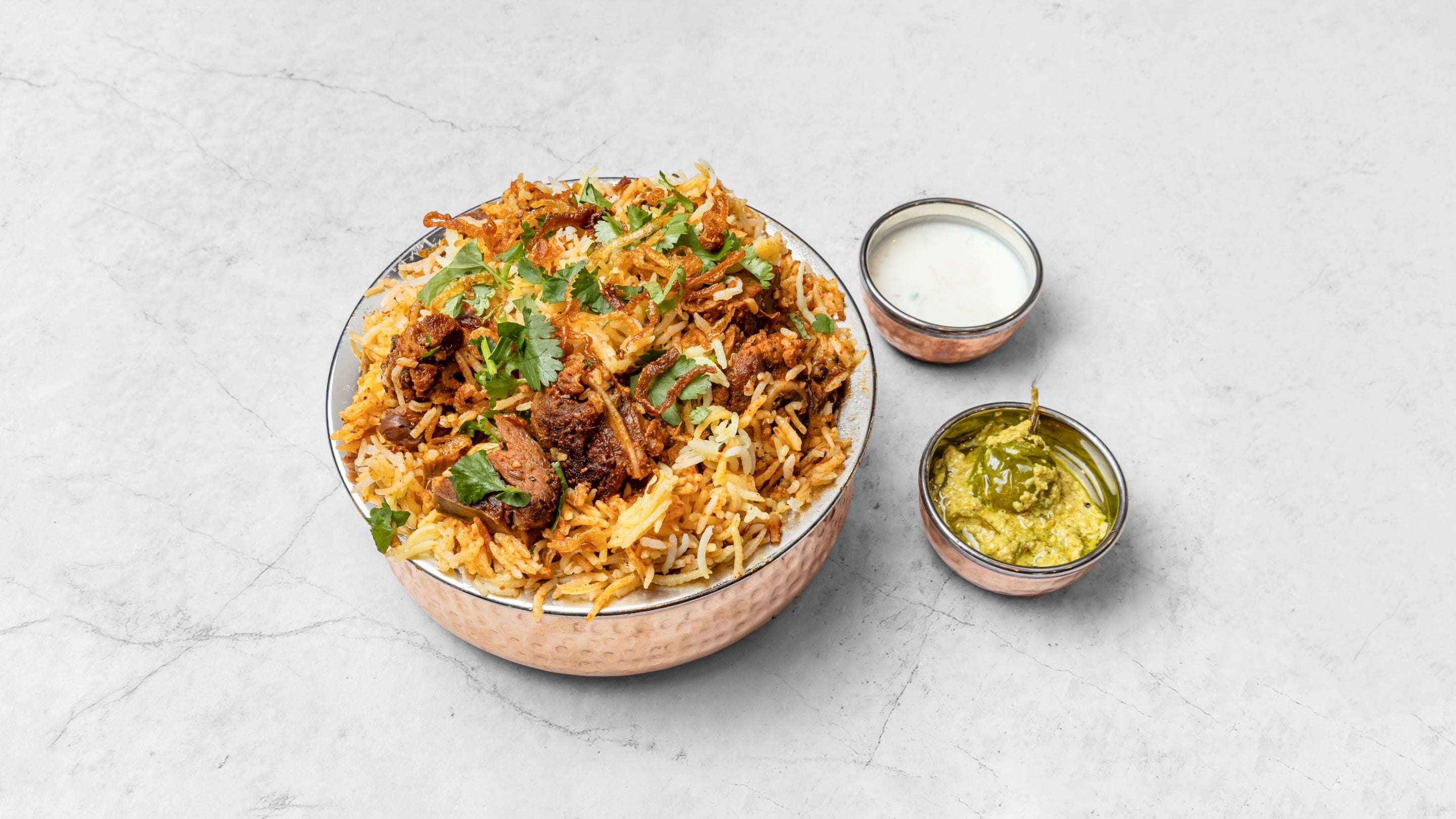 Hyderbadi LAMB BIRYANI LARGE