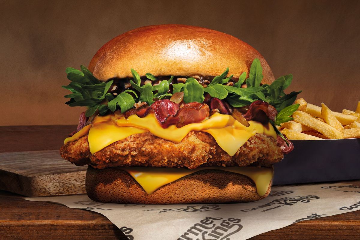 ♛ Ultimate Philly Cheese Crispy Chicken + Fries