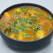 Thick vegetable broth with a distinctive flavor