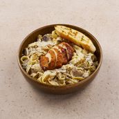  Fusilli Alfredo Pasta