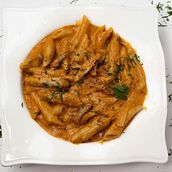 Pasta Chicken With Mix Sauce