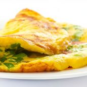 2 Pcs Poratta With Omlette Plate