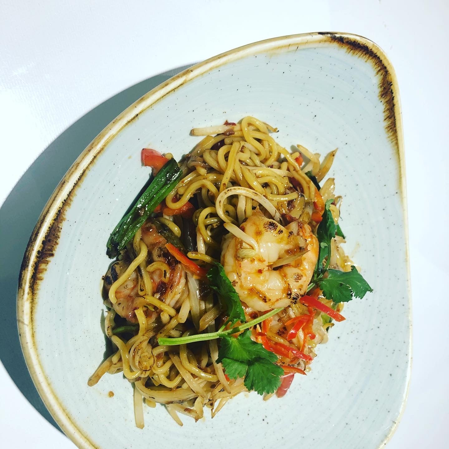 Chili Noodle 辣炒面 (vegan option)