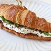 Labnah And Zaatar Croissant