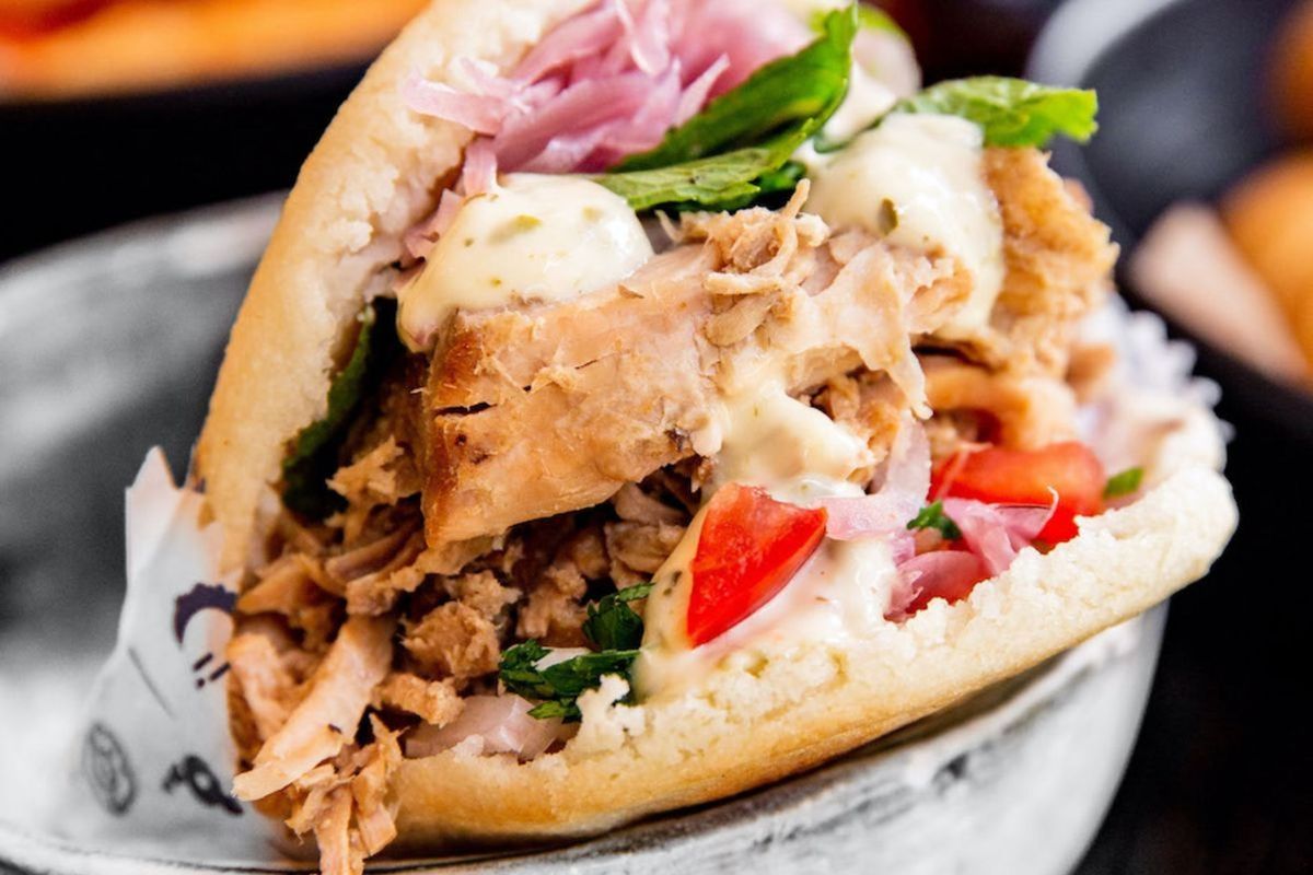 Arepa Pernil (Pork)