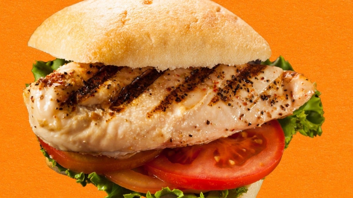 Grilled Chicken Breast Burger