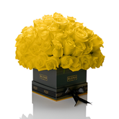 Yellow Flowers Box Love And Gift 5