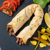 Porotta Beef Roll