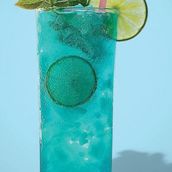 Blue Lagoon Mojito
