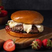 Jam-Kissed Burger