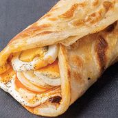 Boiled Egg Porotta