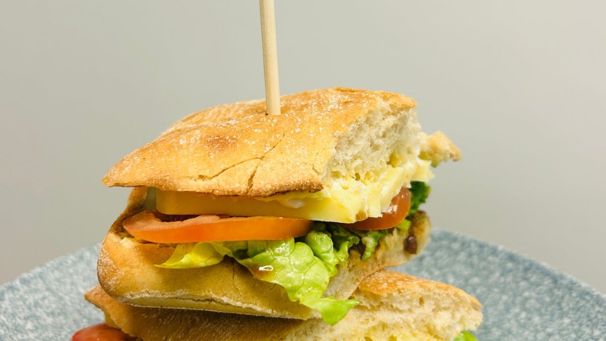 Cheddar Ploughmans Ciabatta