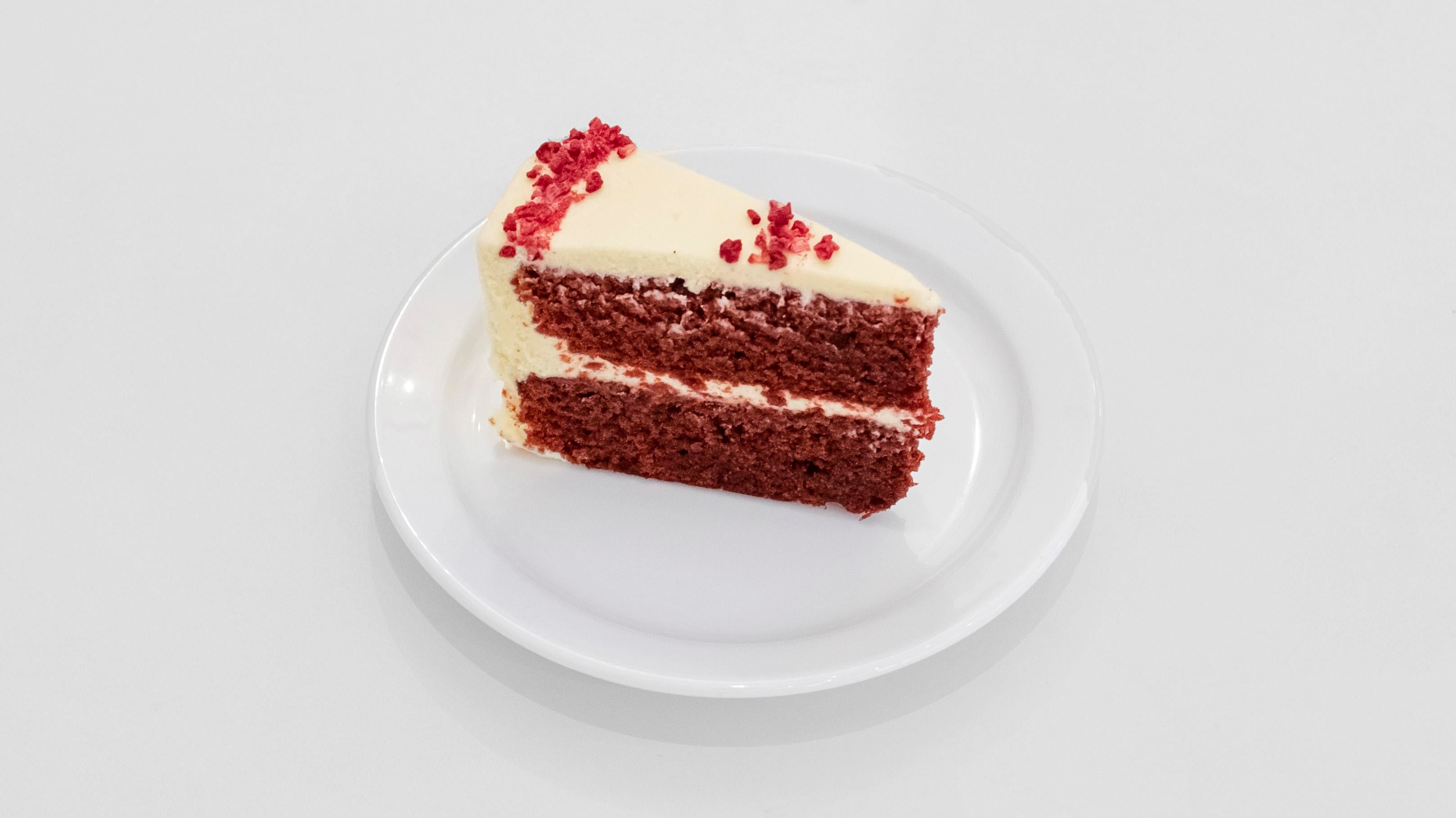 Red Velvet Cake Slice